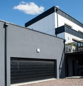 Maison en blocs de béton