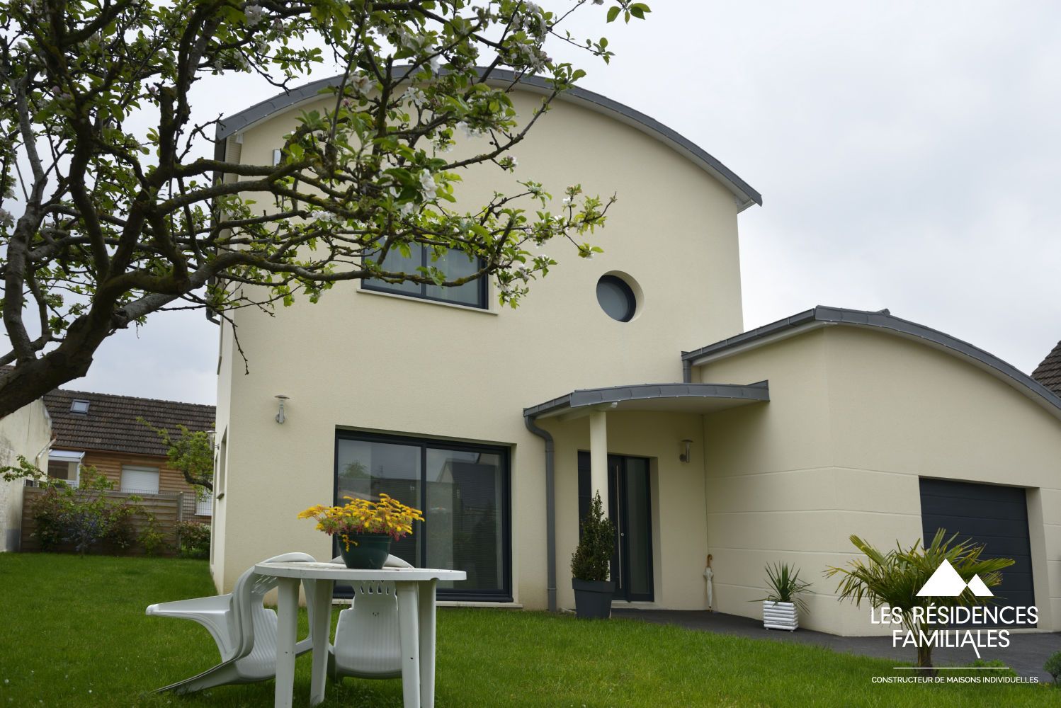 Maisons réalisée en bloc bétons