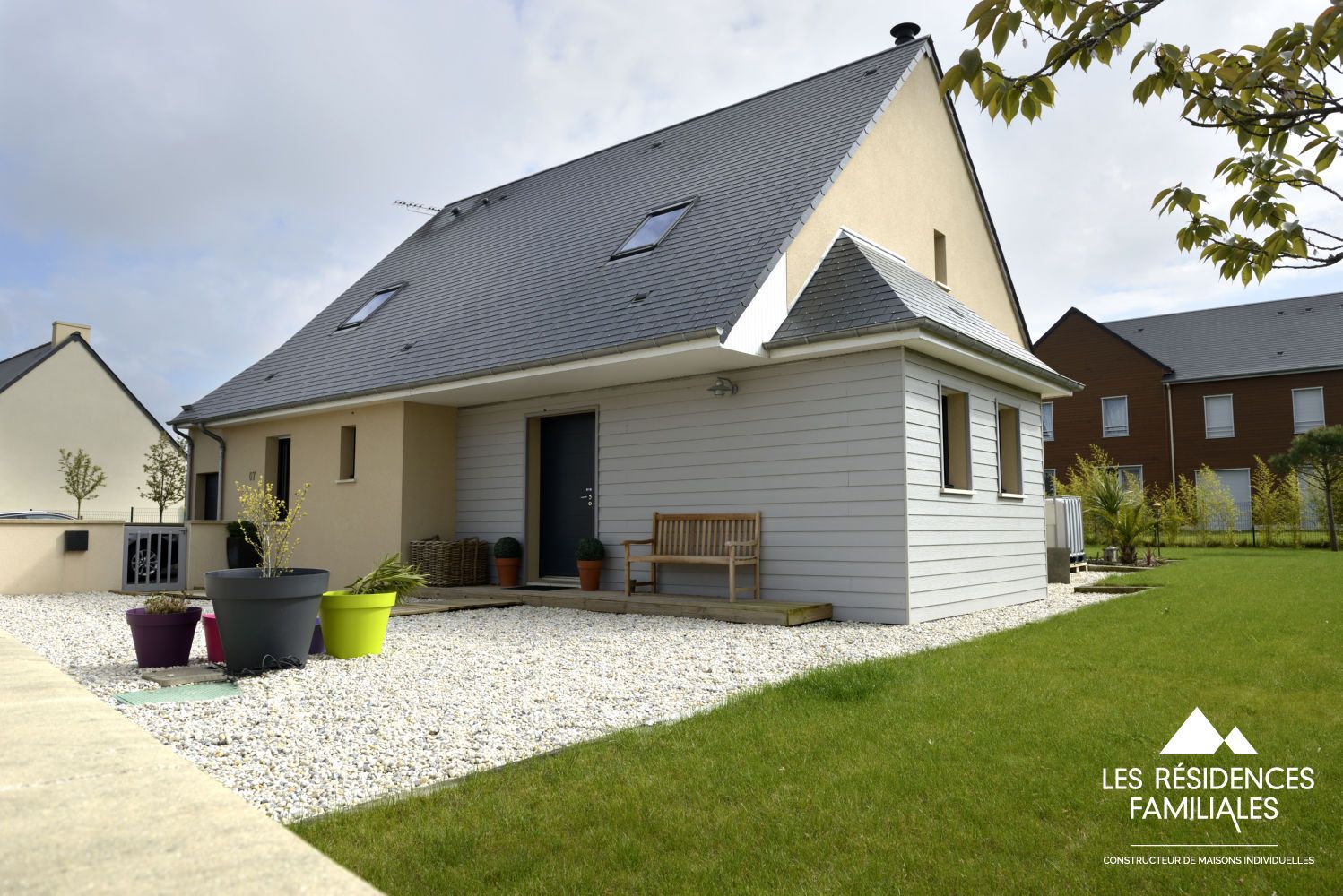 Maisons réalisée en béton cellulaire