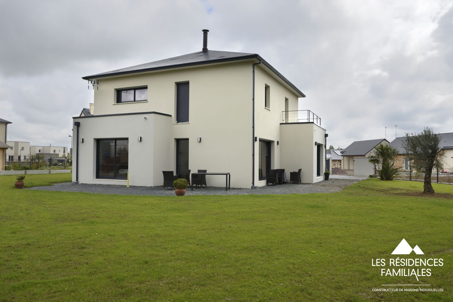 Maisons réalisée en bloc bétons